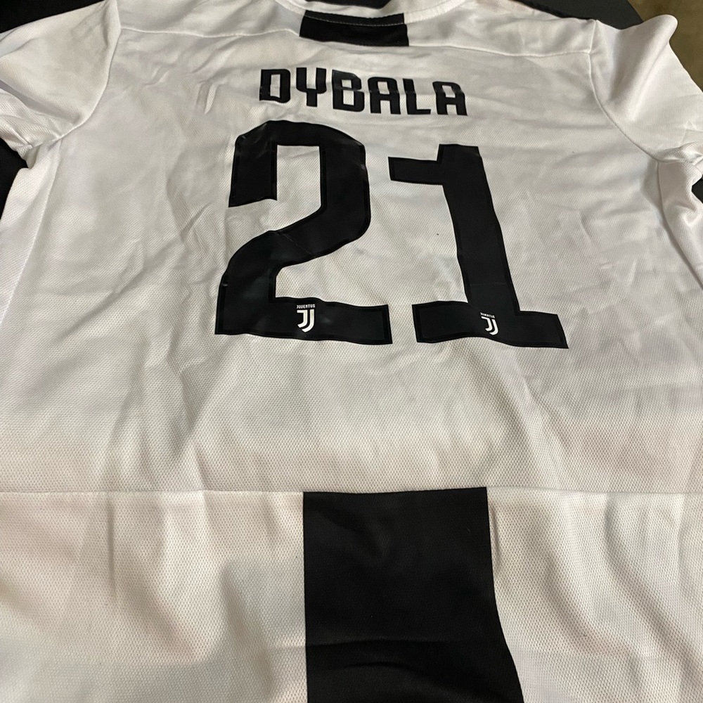 DYBALA ADIDAS SOCCER JERSEY SIZE Youth SMALL NWT